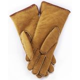 Suede handschoenen beige - Handschoenen - volwassenen