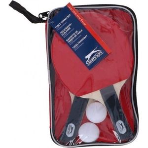 Slazenger Tafeltennis sport setje 4 delig in etui - Betjes en balletjes