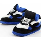 Sneakers sloffen/pantoffels blauw/zwart/wit voor dames 39/41.5