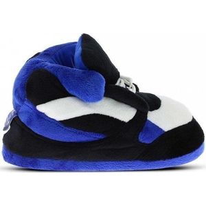 Sneakers sloffen/pantoffels blauw/zwart/wit voor heren XL (42-44)