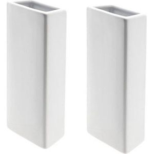 2x Radiator luchtbevochtiger wit 31 cm - verdamper