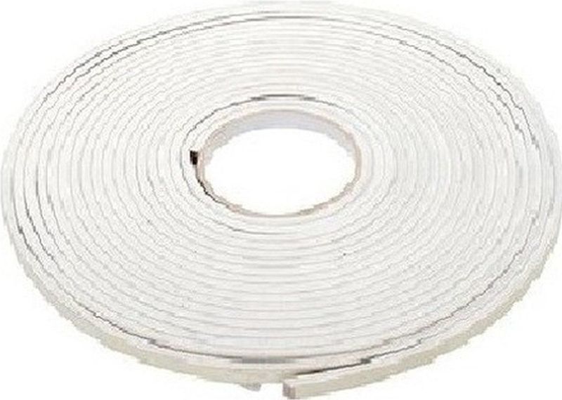 Benson - Tochtstrip - Wit - Kunststof - 2x 9mm x 5,5 meter