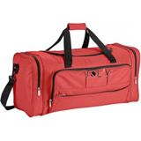 Sporttas rood 62 cm - Weekendtas