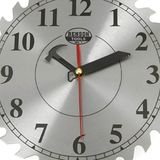 Wandklok quartz cirkelzaag gereedschap 25 cm - werkplaats klok