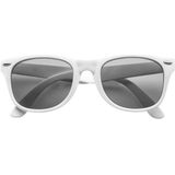 Zonnebril wit - UV400 bescherming - Zonnebrillen voor dames/heren