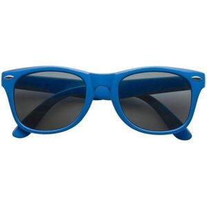 Feest zonnebril blauw - Zonnebrillen voor dames/heren