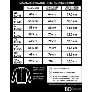 Oranje Nederlandse leeuw grote maten sweatshirt heren - Oranje Koningsdag/ Holland supporter kleding XXXL