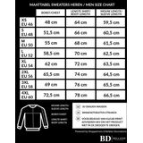 Oranje Nederlandse vlag grote maten sweatshirt heren - Oranje Koningsdag/ Holland supporter kleding