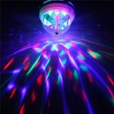 Disco lamp/licht - E27 fitting - roterend - 30 kleureffecten