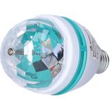 Disco lamp/licht - E27 fitting - roterend - 30 kleureffecten