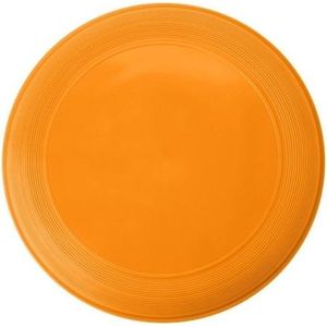 Kunststof oranje frisbees 21 cm
