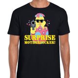 Fout Pasen shirt zwart surprise motherfucker voor heren