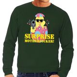 Foute Paas sweater groen surprise motherfucker voor heren - Pasen trui
