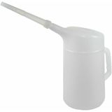 Motorolie/koelvloeistof kan - met schenktuit - 4 liter - Auto accessoires