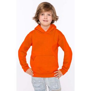Gildan - Hoodie - Oranje - Katoen - Kinderen
