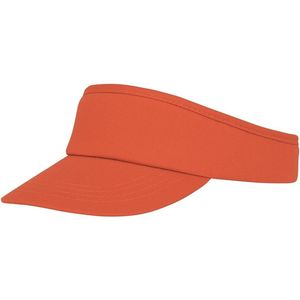 Oranje zonneklep pet voor volwassenen - Verstelbare zonnekleppen - Koningsdag/supporter artikelen