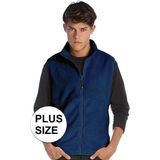 Bodywarmer - Navy Blauw - 100% Polyester - Ruimvallend