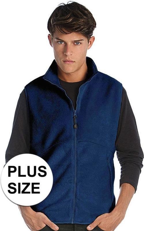 Bodywarmer - Navy Blauw - 100% Polyester - Ruimvallend
