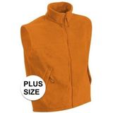 Bodywarmer - Oranje - 100% Polyester - Ruimvallend