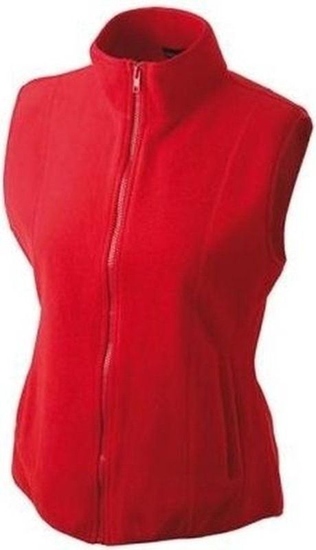 Bodywarmer - Rood - 100% Polyester - Anti-Pilling Fleece