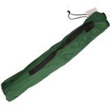 Groene opvouwbare campingkruk/visserskruk - 38 cm - kampeerspullen - camping benodigdheden