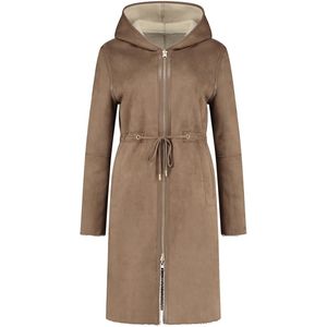 Madelyn - Winterjas - Teddy - Beige - Faux Fur