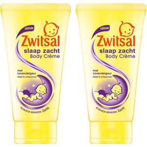 Zwitsal slaap zacht bodycrème lavendel - Duopack 2 x 150 ml