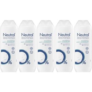 Neutral - Shampoo - Anti-Dandruff - 250ml x 5
