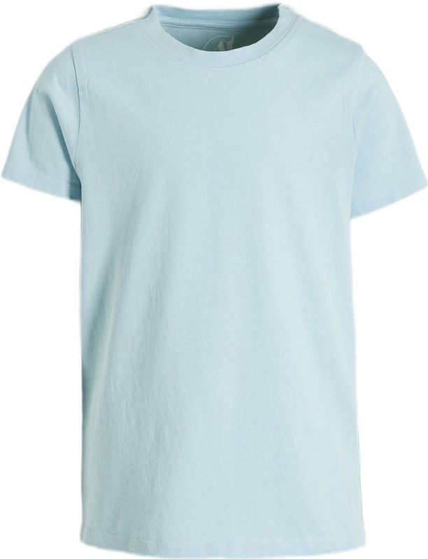 anytime - T-shirt - Katoen - Meisjes - Ronde Hals - Korte Mouwen