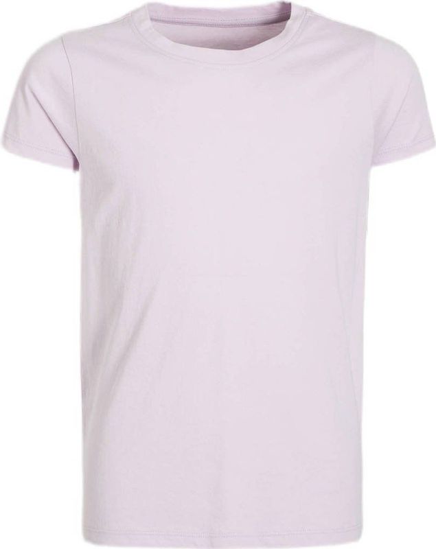 anytime - T-shirt - Katoen - Ronde Hals - Korte Mouwen