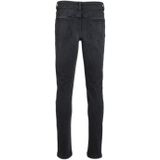 anytime - Slim Fit Jeans - 5-Pocket Model - Stevig Denim - Slijtage-Details