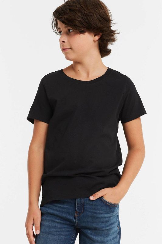 Anytime - T-shirt - Zacht - Jongens - Korte Mouwen