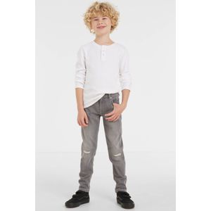 Anytime - Jeans - Blauw - Stretchdenim - 5-Pocket Model