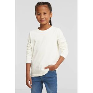 Anytime Longsleeve T-shirt Wit