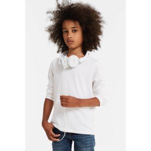 anytime - Longsleeve T-Shirt - Blauw - BCI Katoen