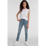 Anytime - Skinny Fit Jeans - Blauw - Katoenmix - 5-Pocket Model
