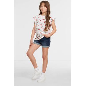 Anytime - Denim Short - 5-Pocket Model - Katoenmix - Stretchdenim