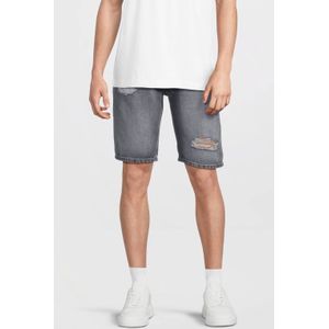 Anytime Denim Short Grijs