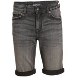 Anytime - Denim Short - Blauw - Katoenmix - 5-Pocket Model