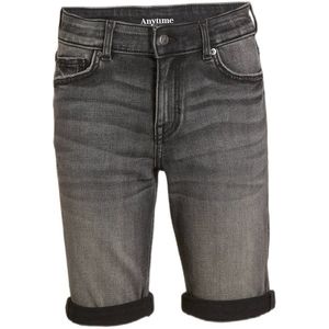 Anytime - Denim Short - Blauw - Katoenmix - 5-Pocket Model