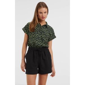 Anytime dubbeldoek korte broek zwart