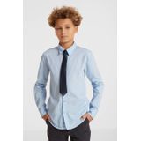 Anytime - Overhemd - Zwart - Katoenmix - Lange Mouwen