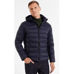 Anytime Gewatteerde Jas Donkerblauw