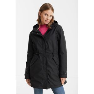 Anytime - Regenjas - Zwart - Met Capuchon - Waterafstotend