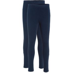 Legging - Meisjes - Katoenmix - Set van Twee