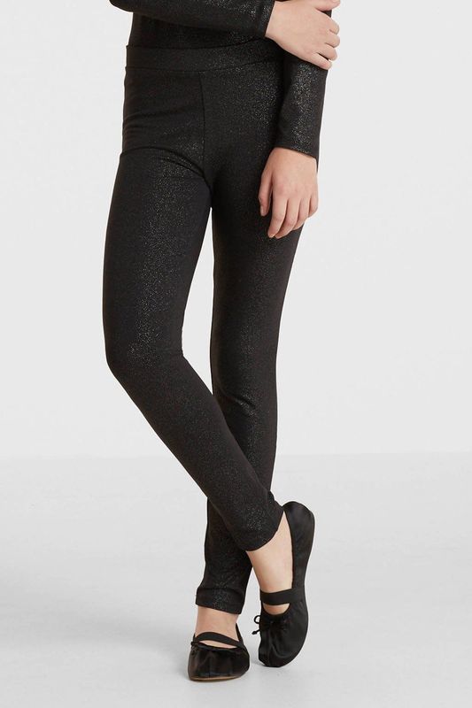 Anytime Legging Zwart/Zilver