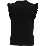 anytime - T-shirt - Zacht Katoen - Ronde Hals - Meisjes