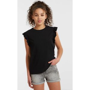 anytime - T-shirt - Zacht Katoen - Ronde Hals - Meisjes