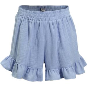 Me & My Monkey Short Pomme met Ruches Lichtblauw