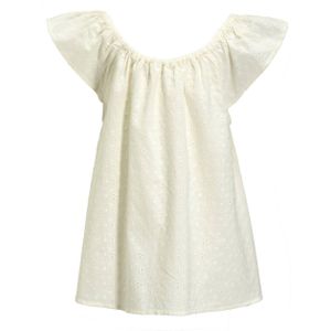 Me & My Monkey Broderie Top Polly Wit